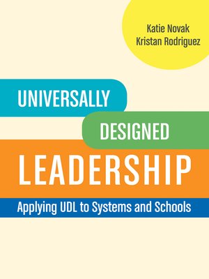 cover image of Universally Designed Leadership